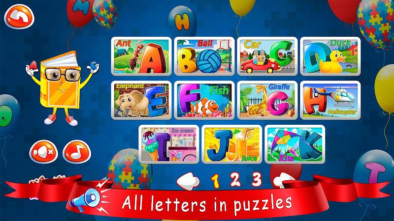 ABC puzzles स्क्रीनशॉट 2