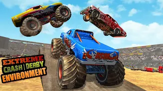 Monster Truck Derby Crash Game ภาพหน้าจอ 2