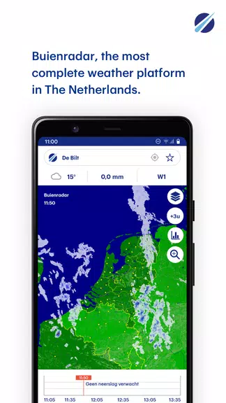 Buienradar - weer Screenshot 1