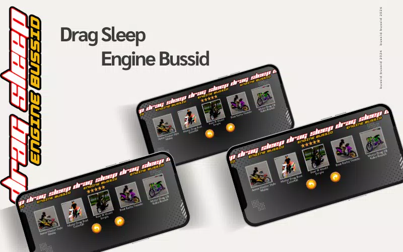 Mod Drag Sleep Engine Bussid Capture d'écran 3