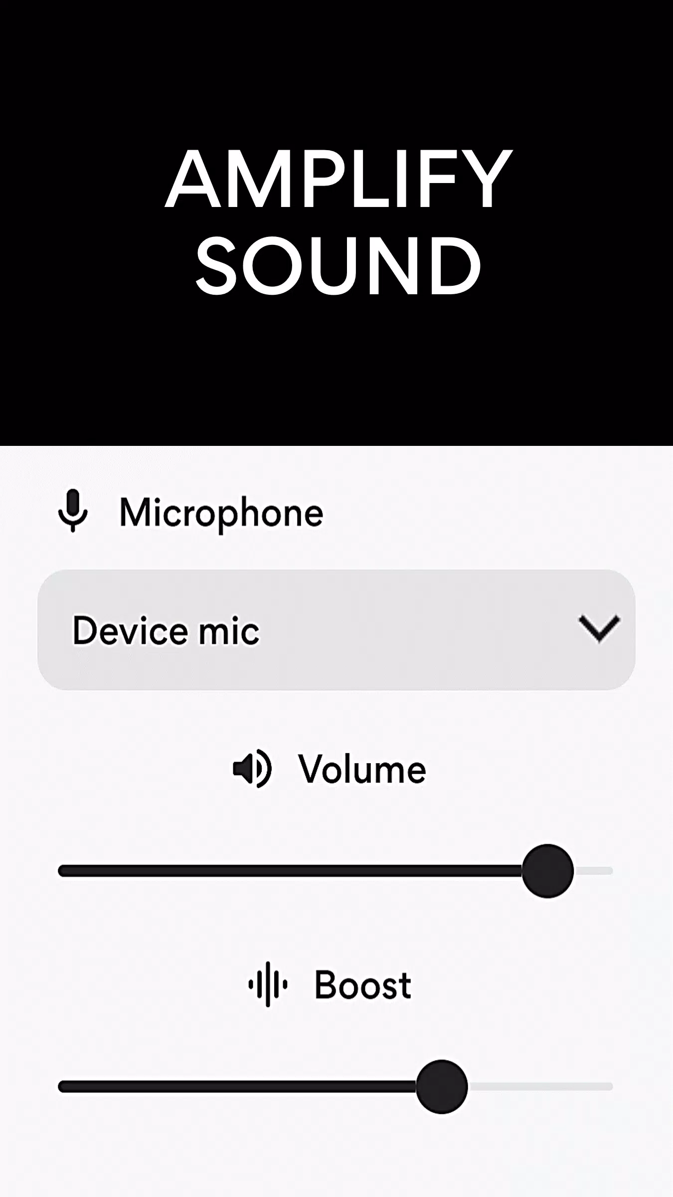 Microphone Amplifier Tangkapan skrin 1