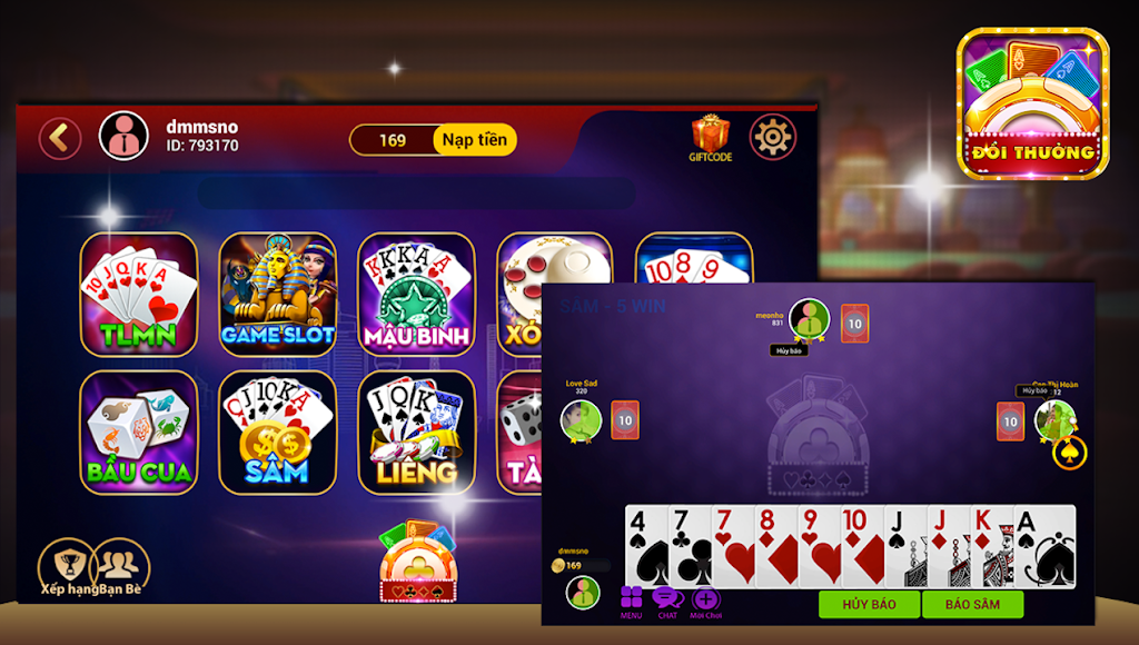 BemClub game danh bai doi thuong 스크린샷 1