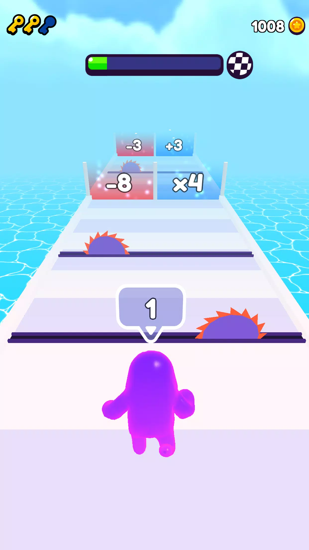 Join Blob Clash: 3D spiele Screenshot 1