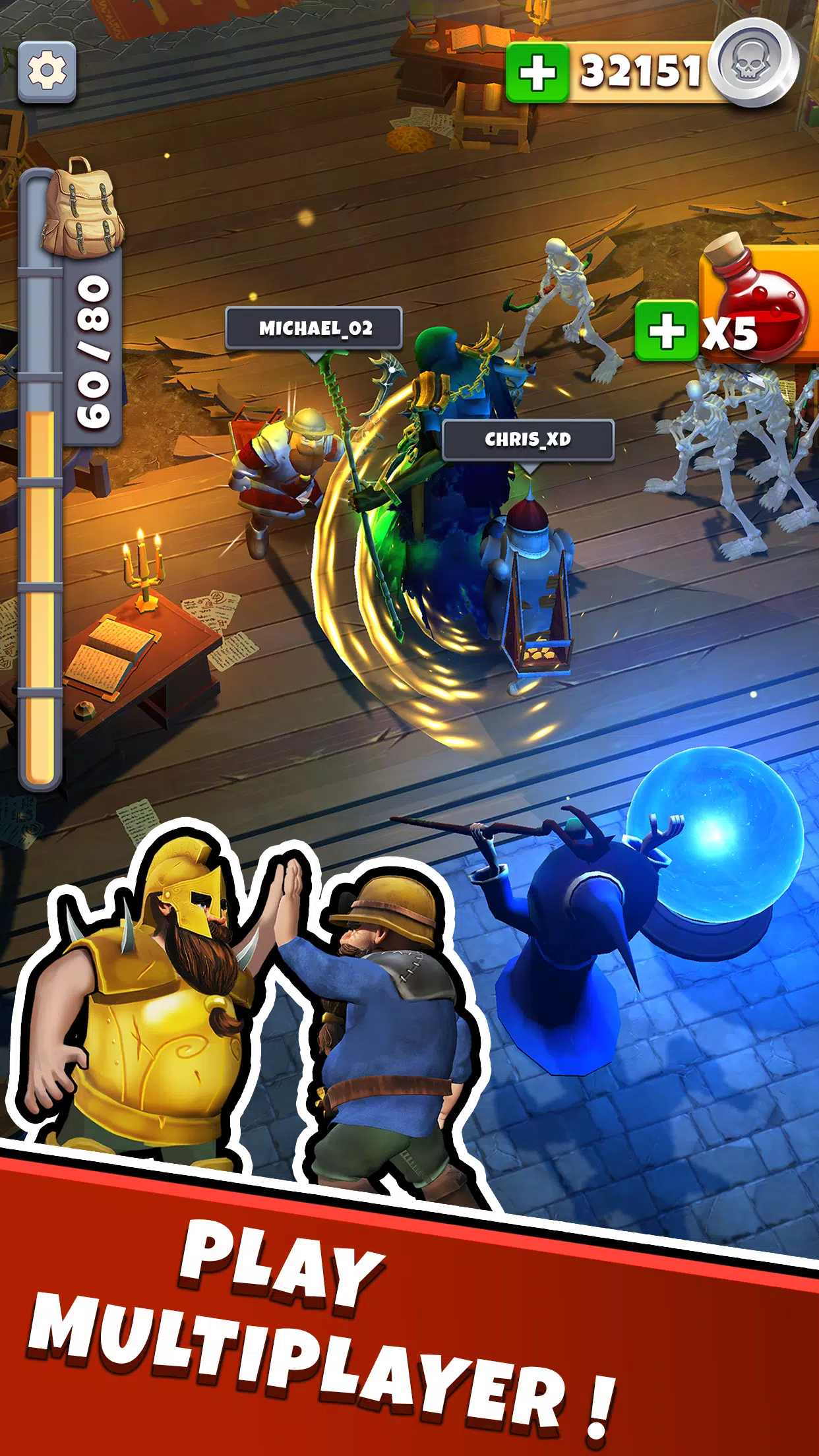 Mine & Slash Ảnh chụp màn hình 2