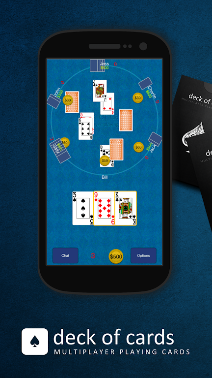 Multiplayer Deck Of Cards Tangkapan skrin 1
