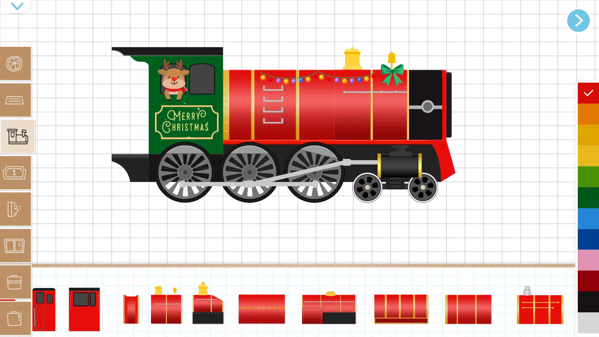 Christmas Train Game For Kids應用截圖第2張
