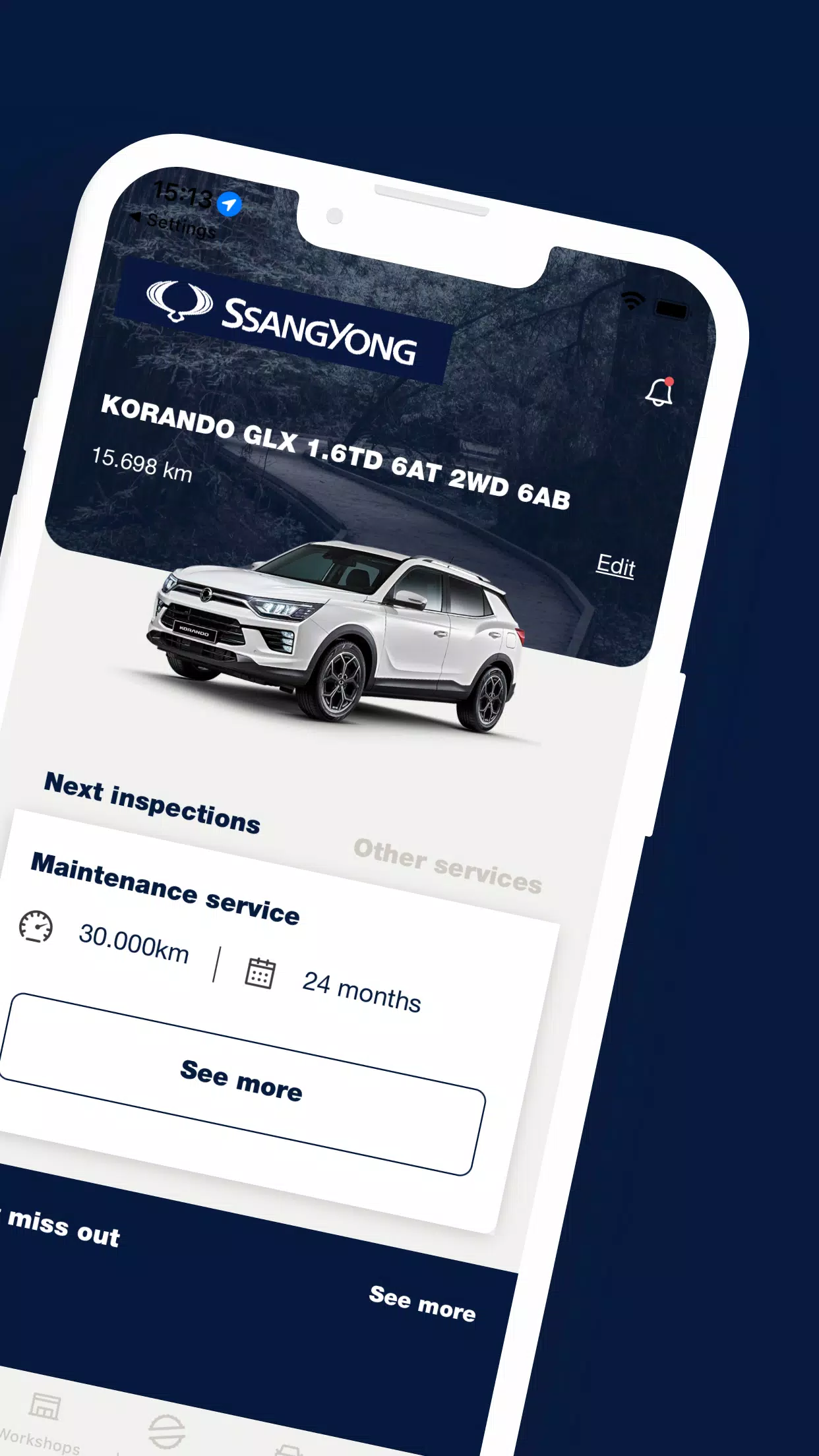 SsangYong App Скриншот 2