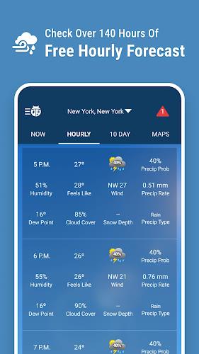 Schermata Weather by WeatherBug 2