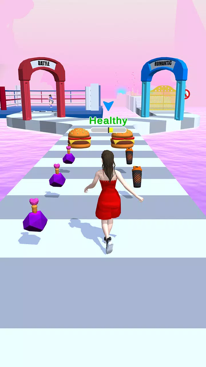 Schermata Girl Runner 3D 3