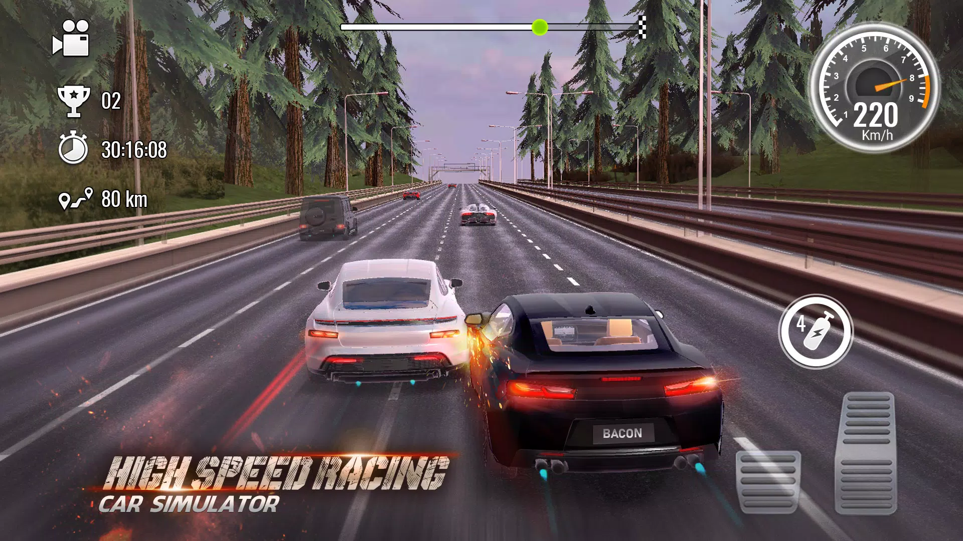 Traffic Car Driving Game Capture d'écran 1