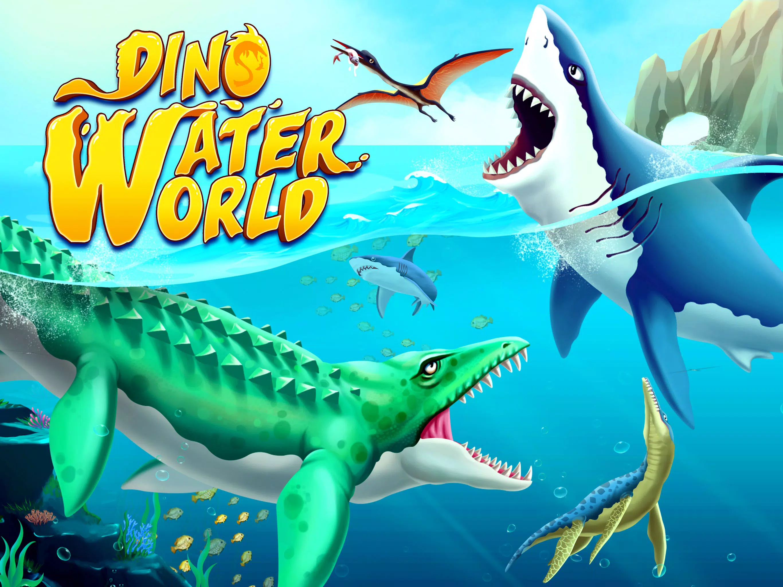 Jurassic Dino Water World Ảnh chụp màn hình 1