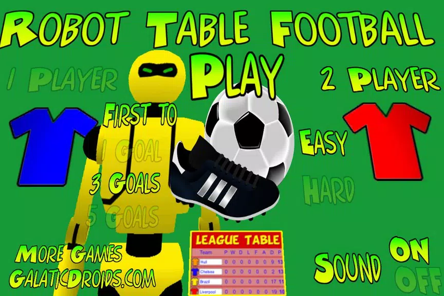 Robot Table Football 스크린샷 3