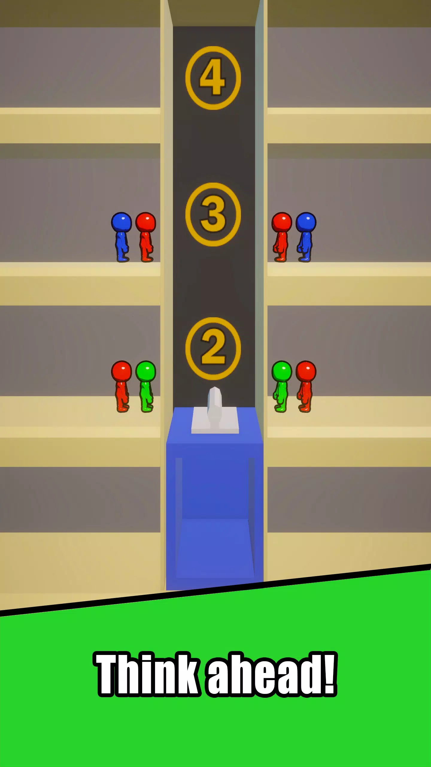 Lift Traffic: elevator game ဖန်သားပြင်ဓာတ်ပုံ 4