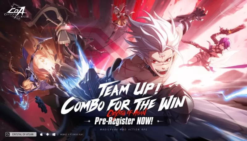 Crystal of Atlan abre preregistro con increíbles recompensas y combates PvP