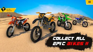 Dirt Bike Stunt Games স্ক্রিনশট 1