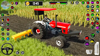 Farm Tractor Driving Game 2023 Schermafbeelding 4