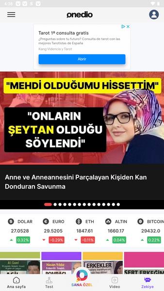 Onedio – İçerik, Haber, Test應用截圖第2張