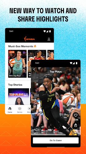 WNBA - Live Games & Scores Capture d'écran 3