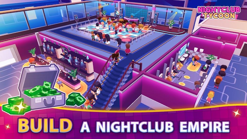 Nightclub Tycoon: Idle Manager Mod應用截圖第1張