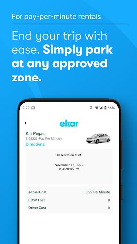 ekar Car Rental - No Deposit Capture d'écran 3