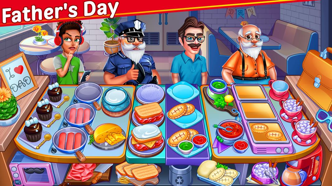 Christmas Food Shop - Cooking Restaurant Chef Game Ảnh chụp màn hình 3