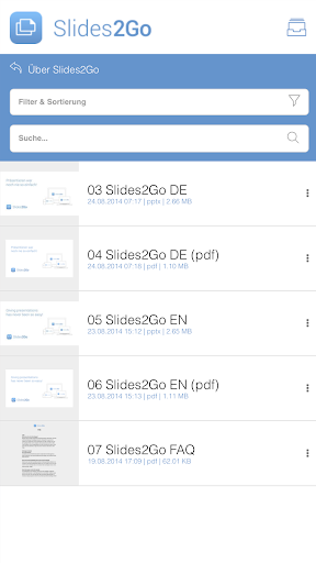 Slides2Go ภาพหน้าจอ 2