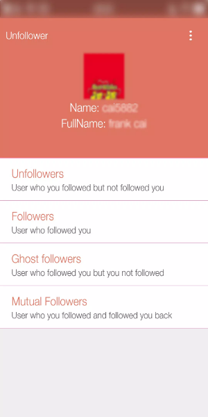 Unfollower Plus - Non followers & Following应用截图第3张