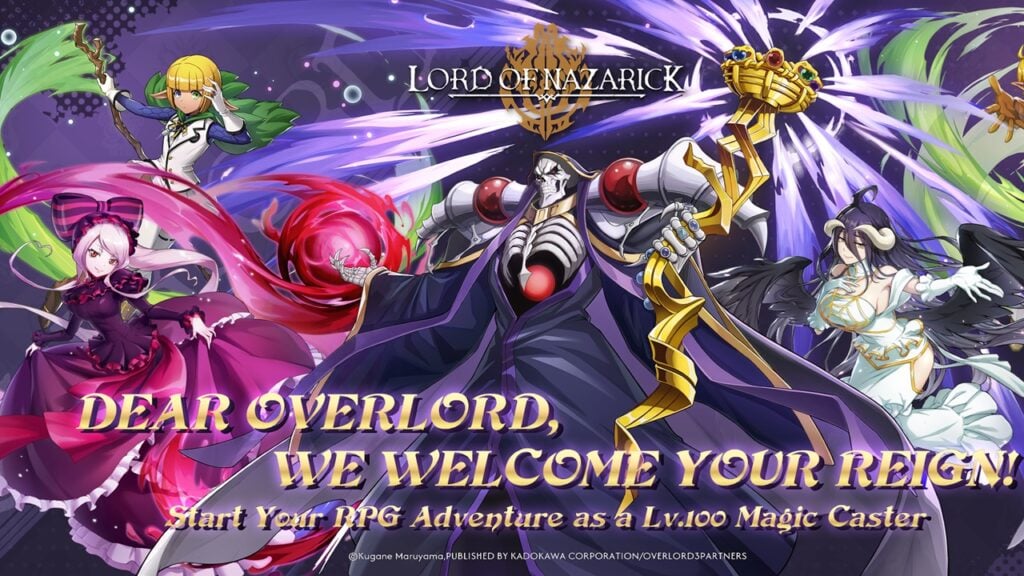 Crunchyroll dévoile le jeu mobile Overlord: le seigneur de la pré-inscription de Nazarick s'ouvre