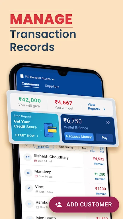 Khatabook Credit Account Book應用截圖第1張