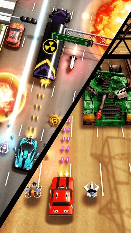 Chaos Road: Kampfrennen Screenshot 2
