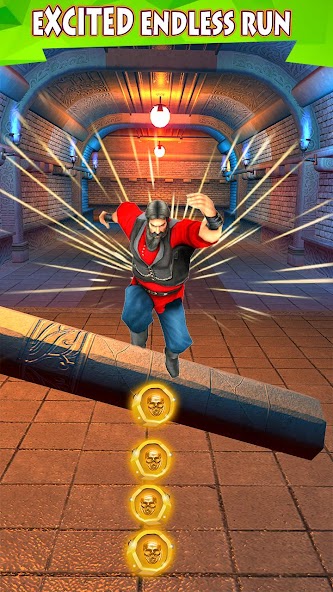 Lost Temple Castle Frozen Run Mod Captura de pantalla 3