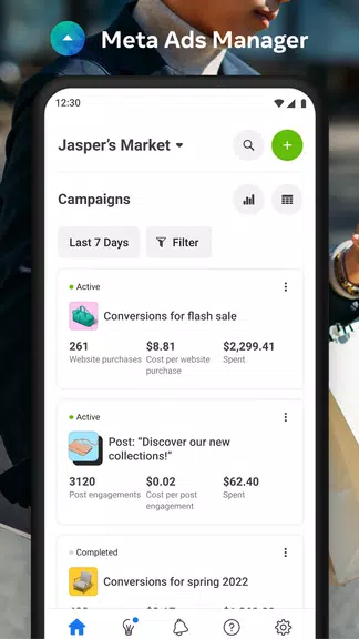 Publicités Facebook Capture d'écran 1