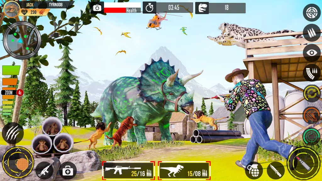 Real Dino Hunting Gun Games Скриншот 4