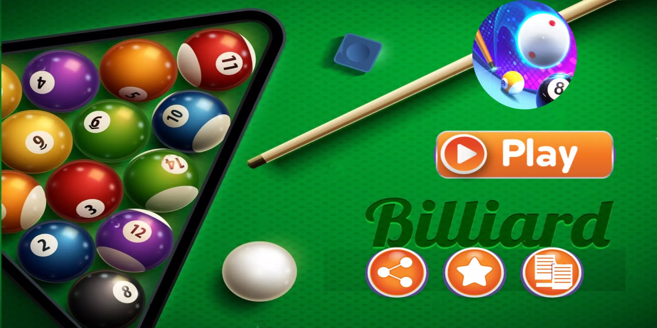 8 Ball Billiards Ekran Görüntüsü 1