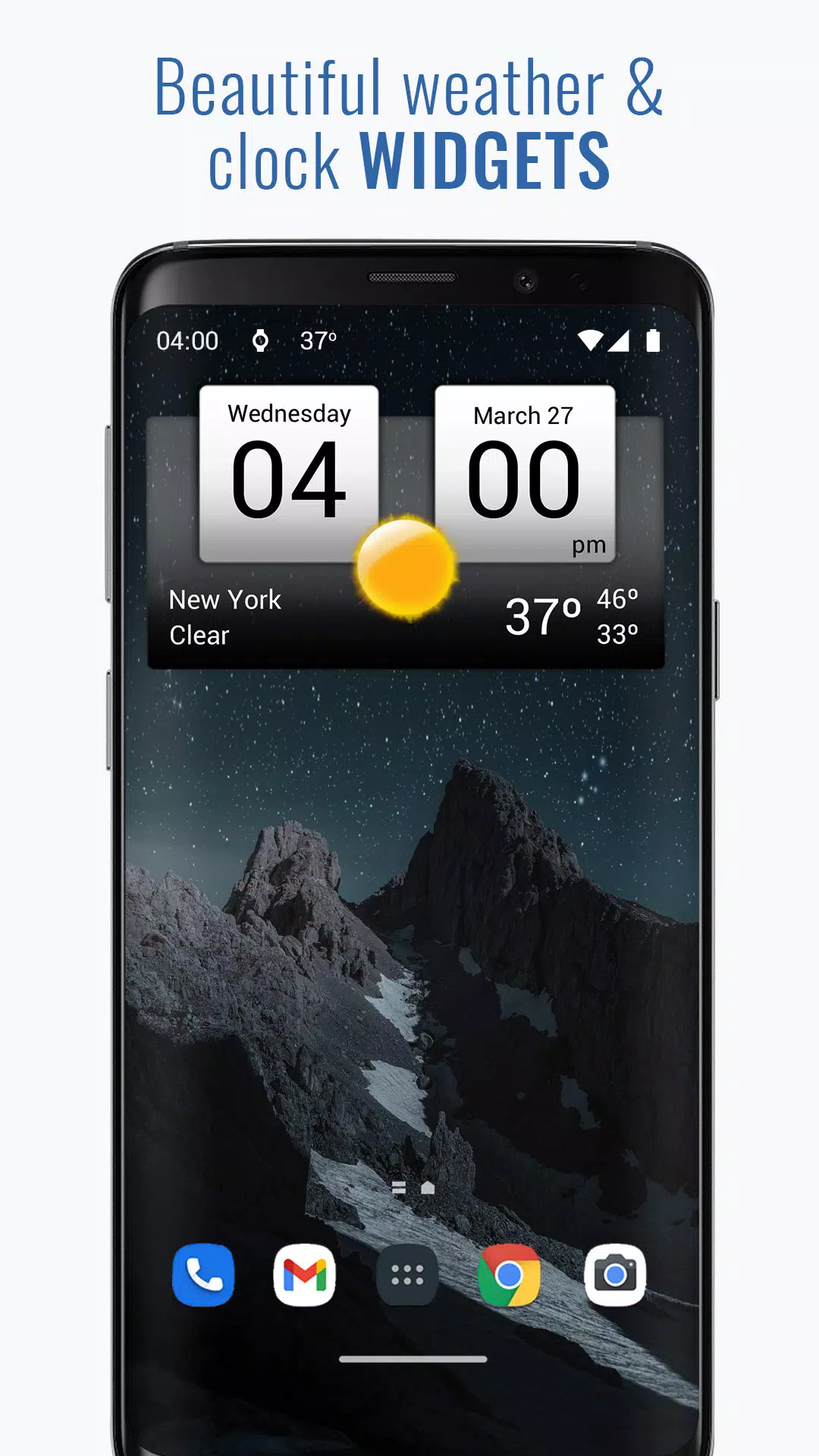 Digital Clock & World Weather Capture d'écran 1