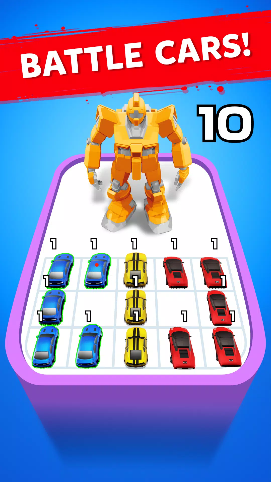 Robot Merge Master: Car Games应用截图第2张