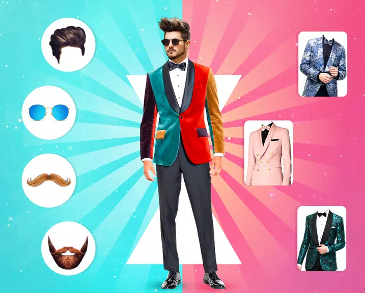 Men Editor App : Photo Changer स्क्रीनशॉट 1