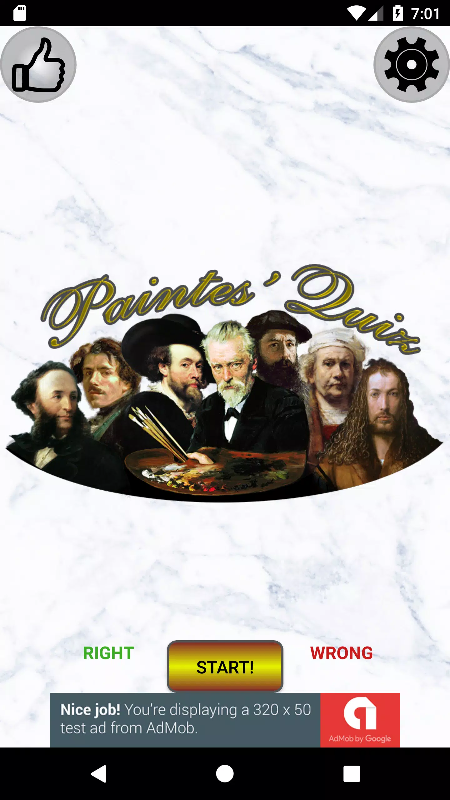 Painters Quiz Screenshot 1