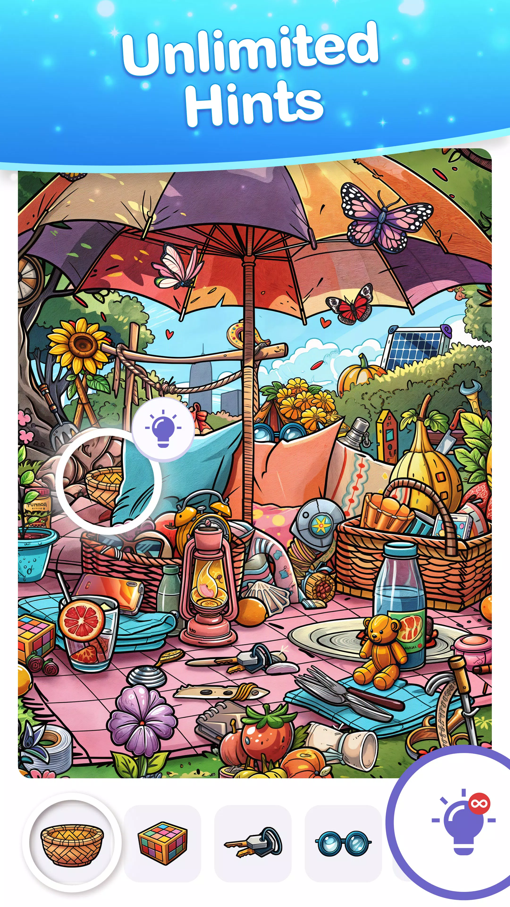 Find Hidden Objects - Spot It! Скриншот 2