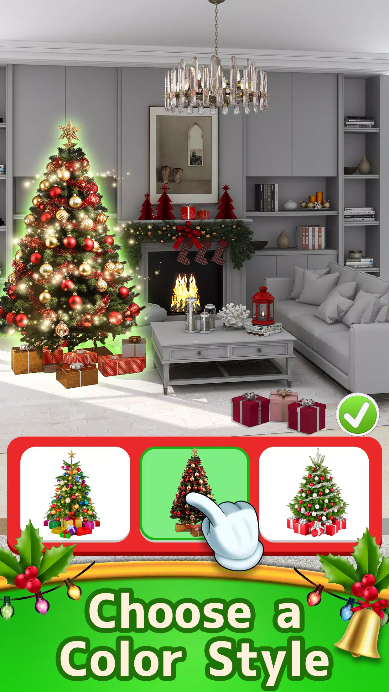 Christmas Match: Home Design স্ক্রিনশট 1
