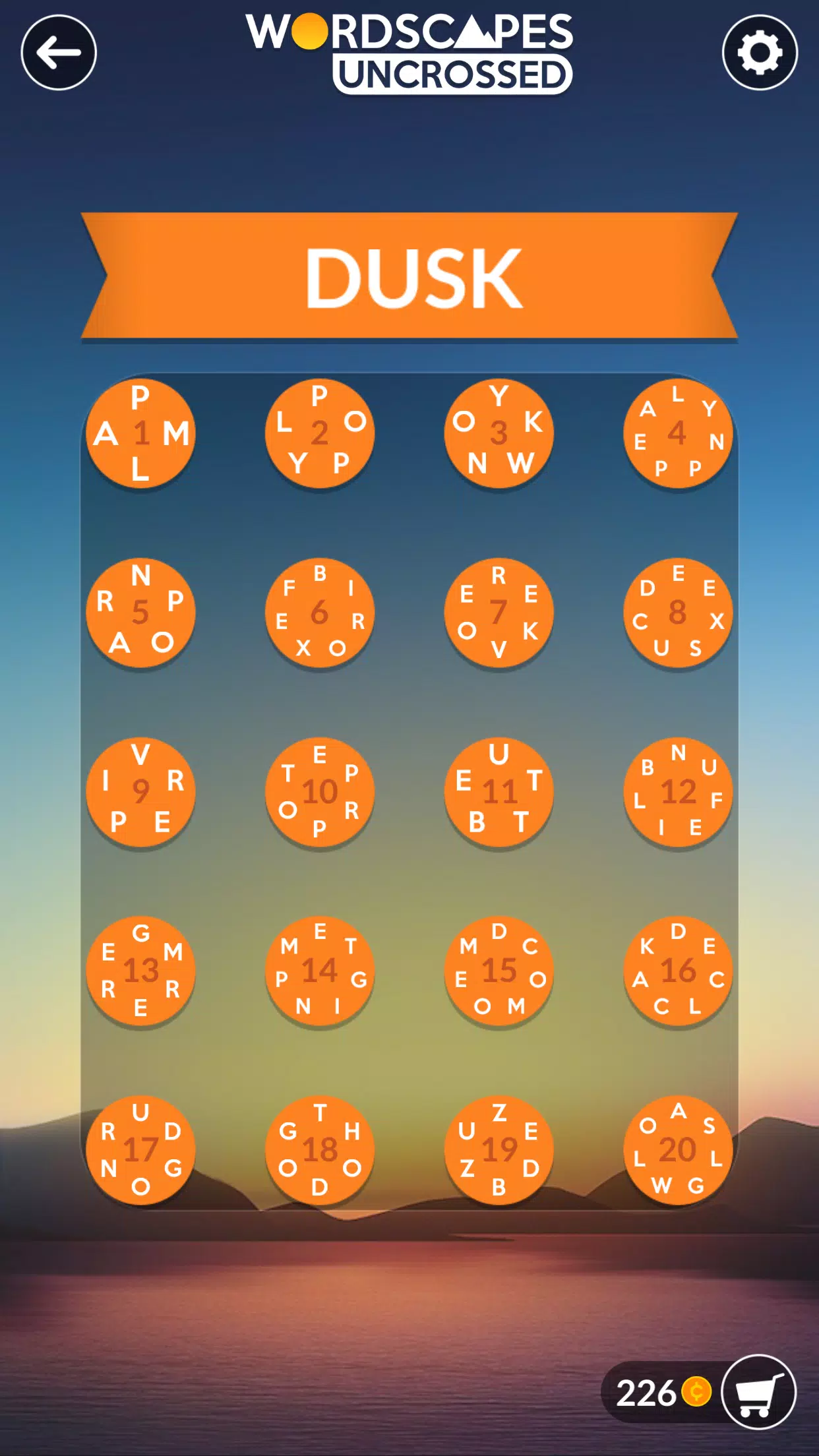 Wordscapes Uncrossed Ảnh chụp màn hình 2