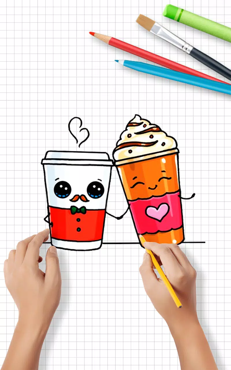 Schermata Draw Cute Drinks 1