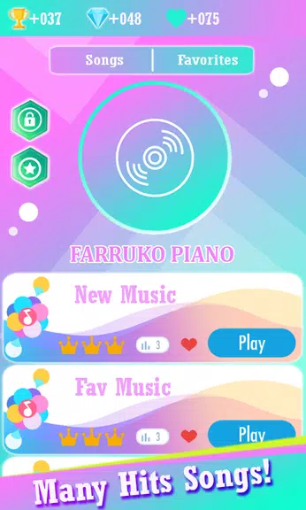 Farruko Piano Tiles Game Tangkapan skrin 1