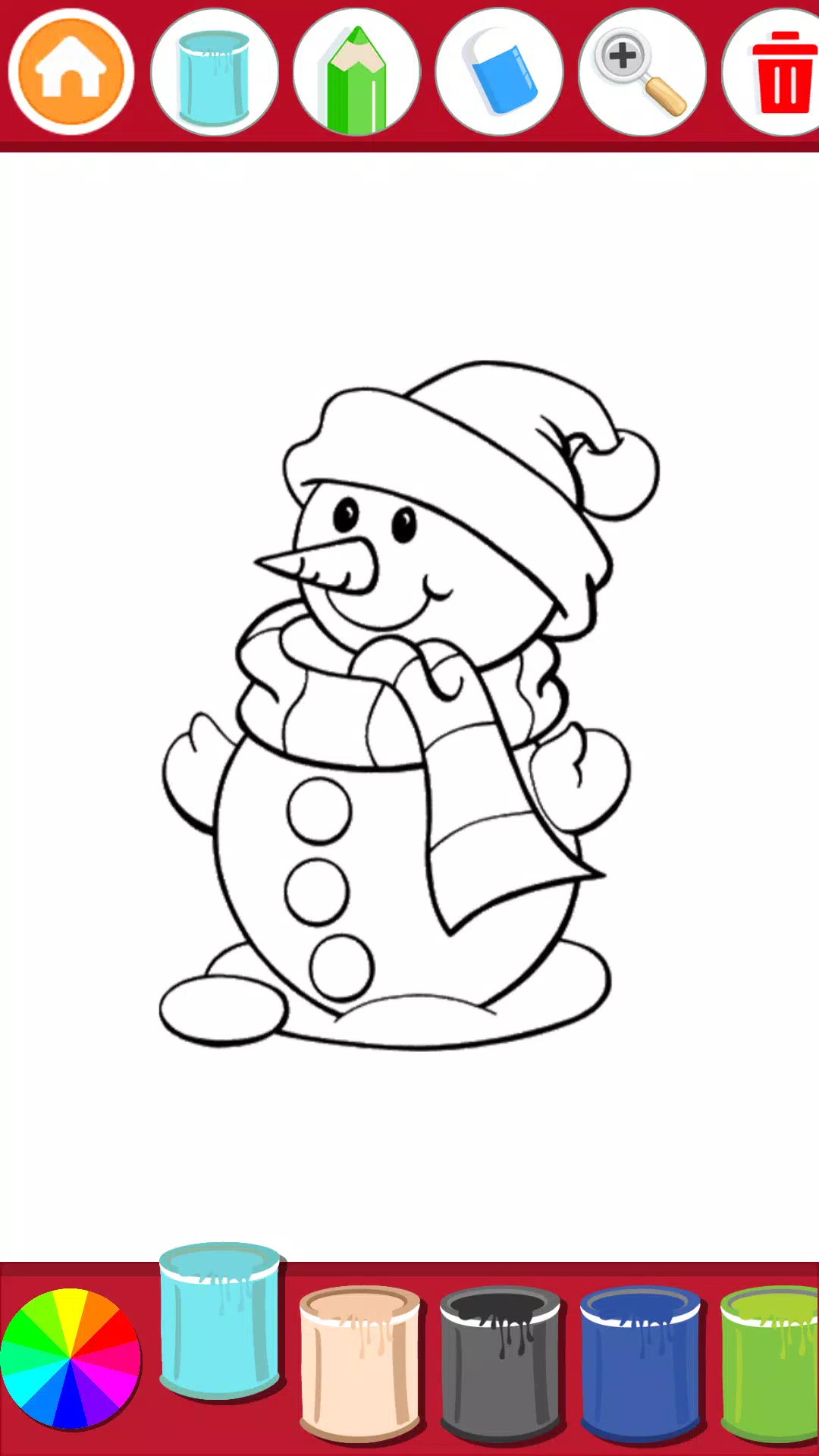 Christmas Coloring Book Ekran Görüntüsü 2