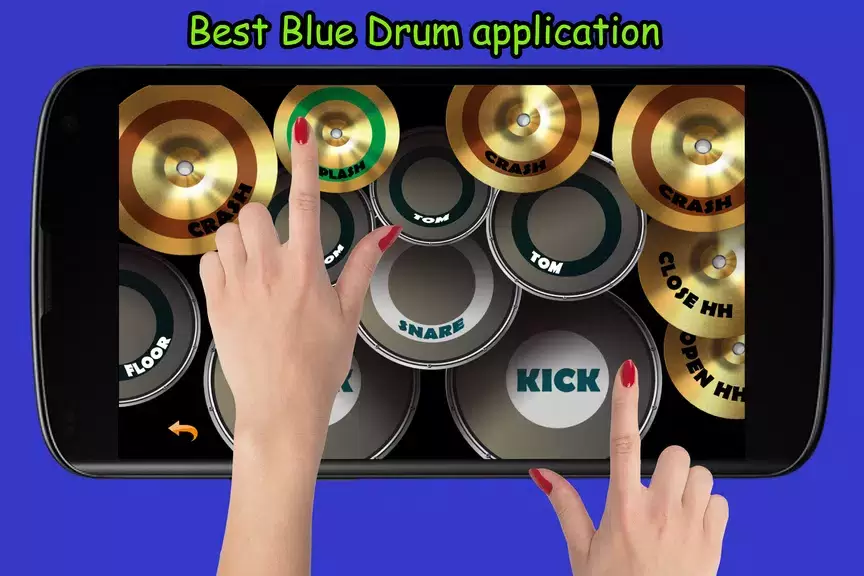 Blue Drum - Piano Screenshot 3