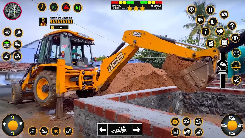 Snow Excavator Game: JCB Games Captura de tela 2