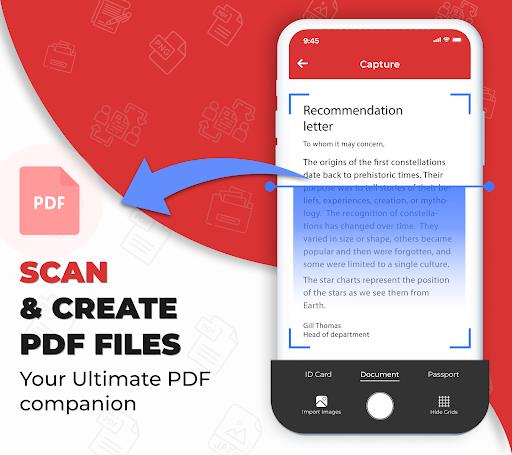 PDF Maker: Docs & ID Scanner Tangkapan skrin 1