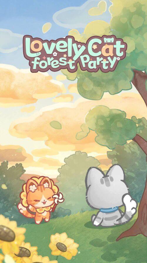 Lovely Cat: Forest Party Скриншот 2