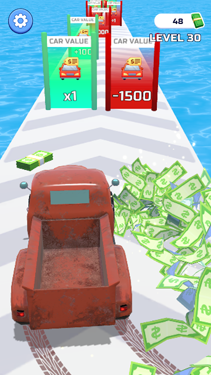 Car Evolution: Run Race 3D Screenshot 2