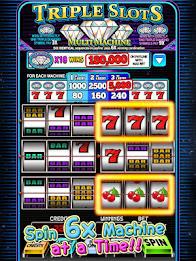 Triple Slots -Multi 6x Machine স্ক্রিনশট 3